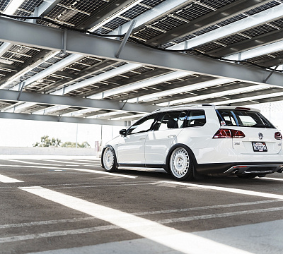Фото дисков Rotiform PMF на Volkswagen Golf VIII