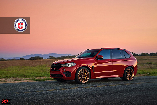 Фото дисков HRE S204H Сатиновая темная медь на BMW X5/X5 M (F15/F85)