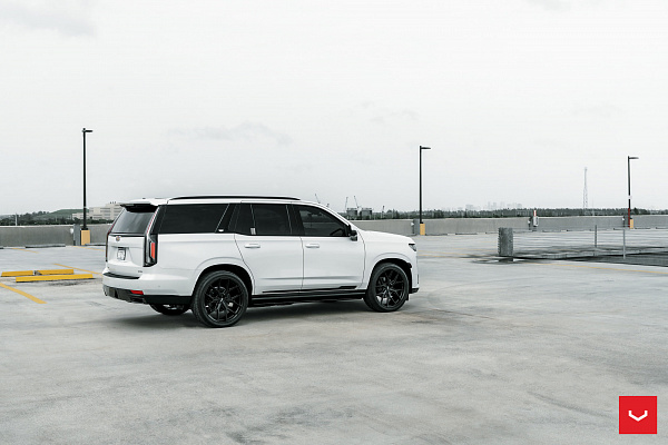 Фото дисков Vossen HF6-4 Черный сатин на Cadillac Escalade V