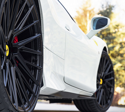 Фото дисков Vossen EVO-6TR на Ferrari F8