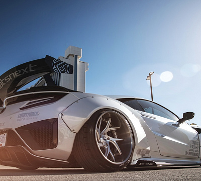 Фото дисков Savini SV67 на Acura NSX II
