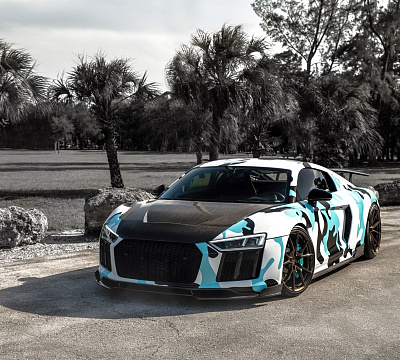 Фото дисков Anrky AN12 на Audi R8 (4S)