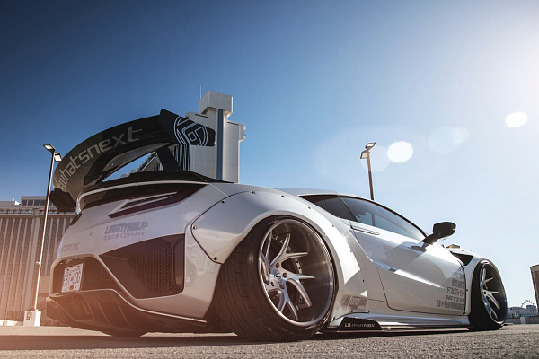 Фото дисков Savini SV67 Сатиновый лак на Acura NSX II