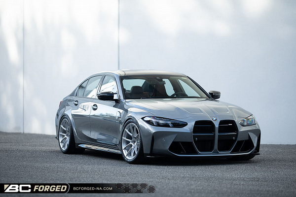 Фото дисков BC Forged KL51 Сатиновый лак на BMW 3/M3 (G2x/G80)