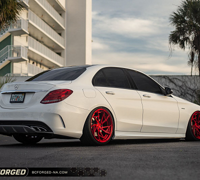 Фото дисков BC Forged HCA222 на Mercedes-Benz C-Class (W205)