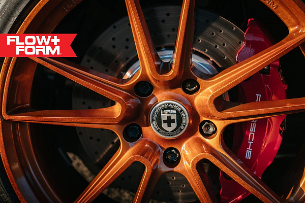 Фото дисков HRE FF04 Глянцевая медь на Porsche 911 VII
