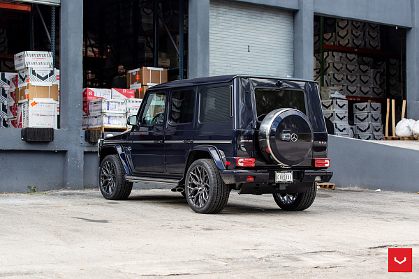 Фото дисков Vossen HF-2 Сатиновый графит на Mercedes-Benz G-Class II