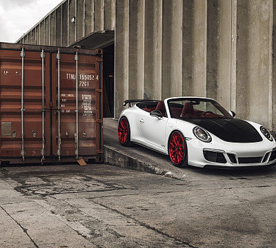 Фото дисков Anrky AN20 на Porsche 911 VII