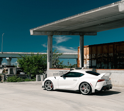 Фото дисков Vossen HF-1 на Toyota Supra A90