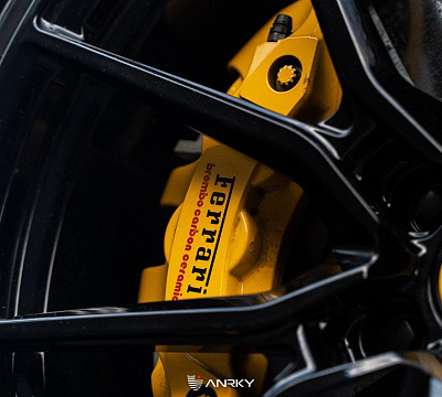 Фото дисков Anrky AN12 на Ferrari 488