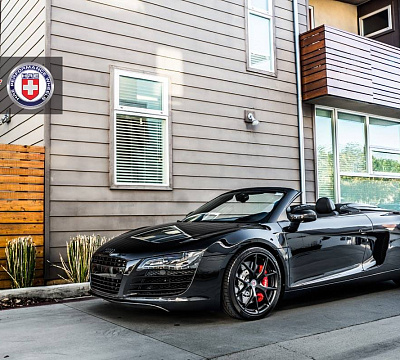 Фото дисков HRE P101 на Audi R8 (Typ 42)