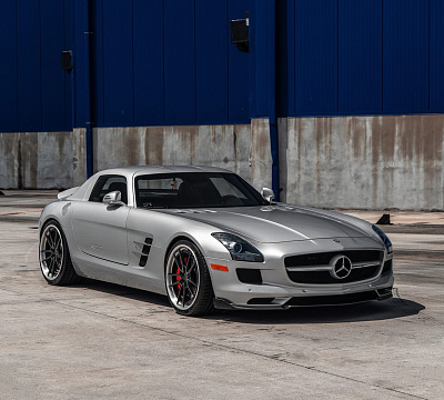 Фото дисков Anrky AN34 на Mercedes-Benz SLS AMG