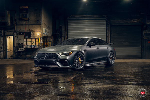 Фото дисков Vossen M-X4T Глянцевый темный лак на Mercedes-Benz AMG GT I