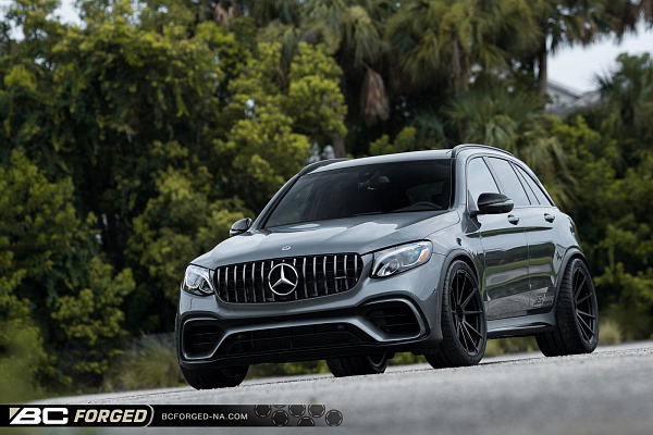Фото дисков BC Forged EH173 Черный матовый на Mercedes-Benz GLC (X253, C253)