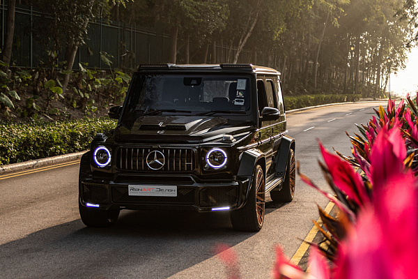 Фото дисков Brixton Forged VL4 Глянцевая медь на Mercedes-Benz G-Class III