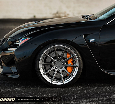 Фото дисков BC Forged HCS04 на Lexus RC
