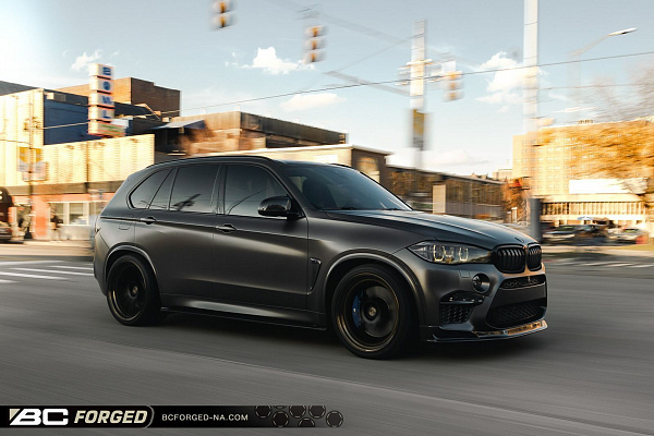 Фото дисков BC Forged HCA162 Черный матовый на BMW X5/X5 M (F15/F85)