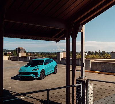 Фото дисков Vossen S21-08 на Lamborghini Urus