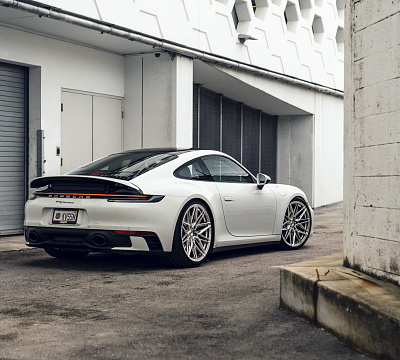 Фото дисков Vossen EVO-5R на Porsche 911 VIII
