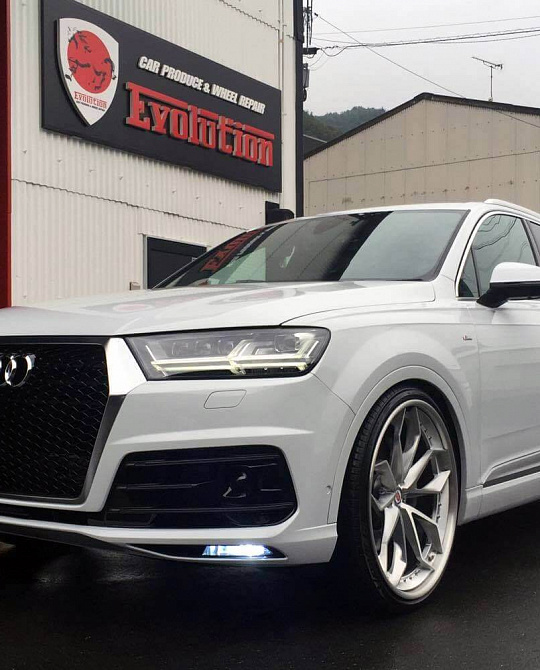Фото дисков S201 Глянцевый лак на Audi Q7 (4M)