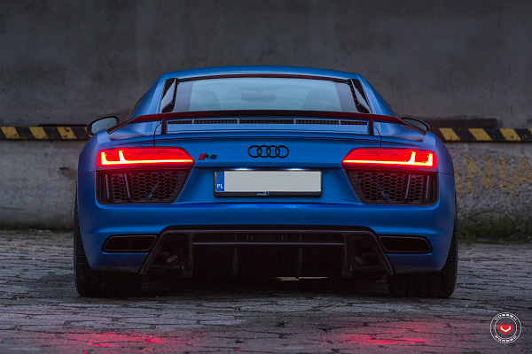 Фото дисков Vossen CG-209T (3-Piece) Сатиновый графит на Audi R8 (4S)