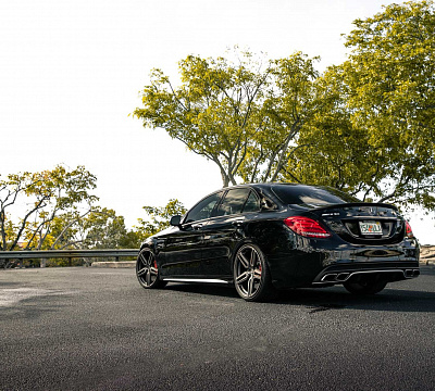 Фото дисков Vossen HF-1 на Mercedes-Benz C-Class (W205)