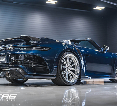 Фото дисков HRE S104SC на Porsche 911 VIII