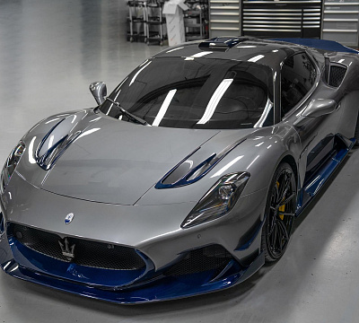 Фото дисков AL13 R10 на Maserati MC20