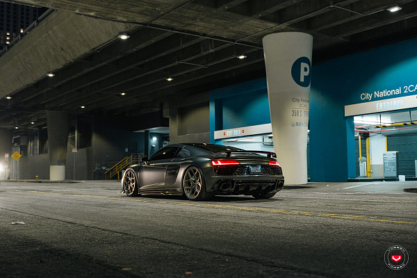 Фото дисков Vossen EVO-3R Глянцевый темный лак на Audi R8 (4S)