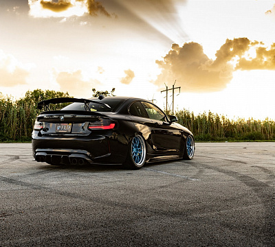 Фото дисков Anrky RS2 на BMW 2/M2 (F22/F87)