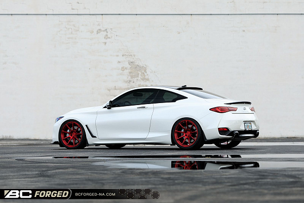Фото дисков BC Forged RZ39 Красный глянец на Infiniti Q60 II