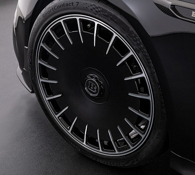 Фото дисков BRABUS Monoblock ZM (Platinum Edition) на Mercedes-Benz S-Class (W223)