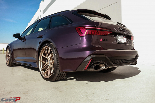 Фото дисков HRE P101SC Сатиновая шампань на Audi A/RS 6 (C8)