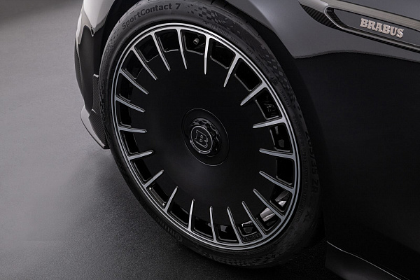 Фото дисков BRABUS Monoblock ZM (Platinum Edition) Черный глянец на Mercedes-Benz S-Class (W223)