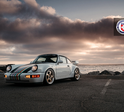Фото дисков HRE 527 на Porsche 911 III