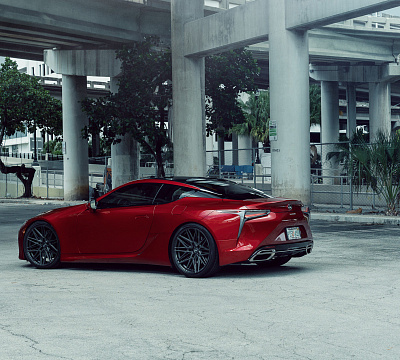Фото дисков Vossen HF-7 на Lexus LC 500