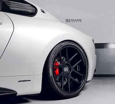 Фото дисков Strasse Wheels SM5 Deep Concave на Maserati GranTurismo I