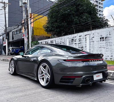 Фото дисков Brixton Forged VL2 на Porsche 911 VIII