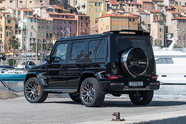 Фото дисков BRABUS Monoblock Y (Platinum Edition) Сатиновый графит на Mercedes-Benz G-Class III