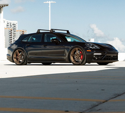 Фото дисков Anrky AN27 на Porsche Panamera III