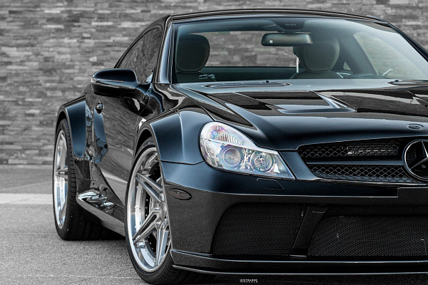 Фото дисков Strasse Wheels SV2T Deep Concave FS Сатиновый темный лак на Mercedes-Benz SL (R231)