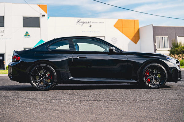 Фото дисков Vossen HF-5 Черный сатин на BMW 2/M2 (G42/G87)
