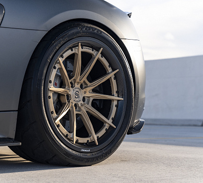 Фото дисков Strasse Wheels SV10 Track на Audi R8 (4S)