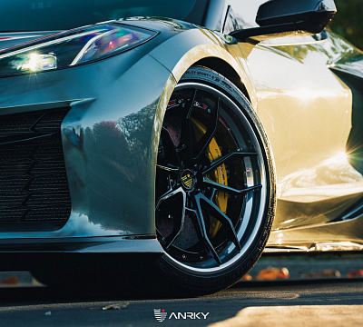 Фото дисков Anrky AN31 на Chevrolet Corvette C8