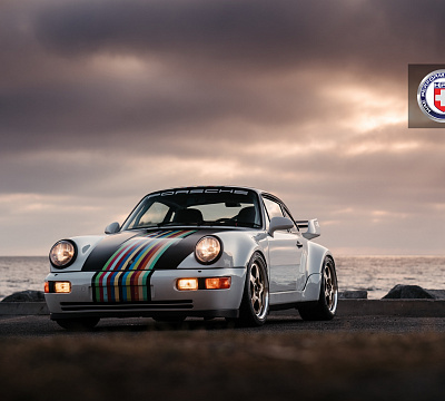Фото дисков HRE 527 на Porsche 911 III