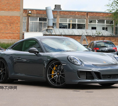 Фото дисков HRE P104 на Porsche 911 VII