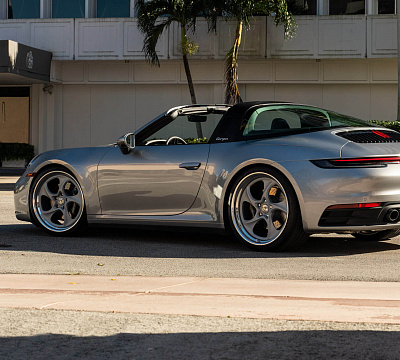 Фото дисков HRE 522 на Porsche 911 VIII