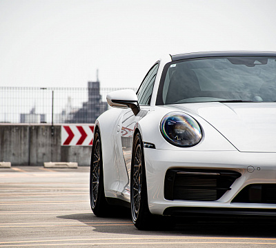 Фото дисков HRE 501 GTM на Porsche 911 VIII