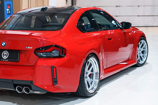 Фото дисков HRE 521M Серебро на BMW 2/M2 (G42/G87)