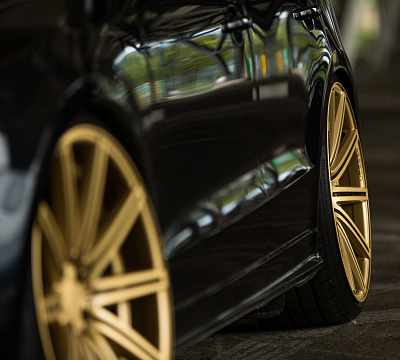 Фото дисков Vossen CV4 на Audi Q5 (8R)